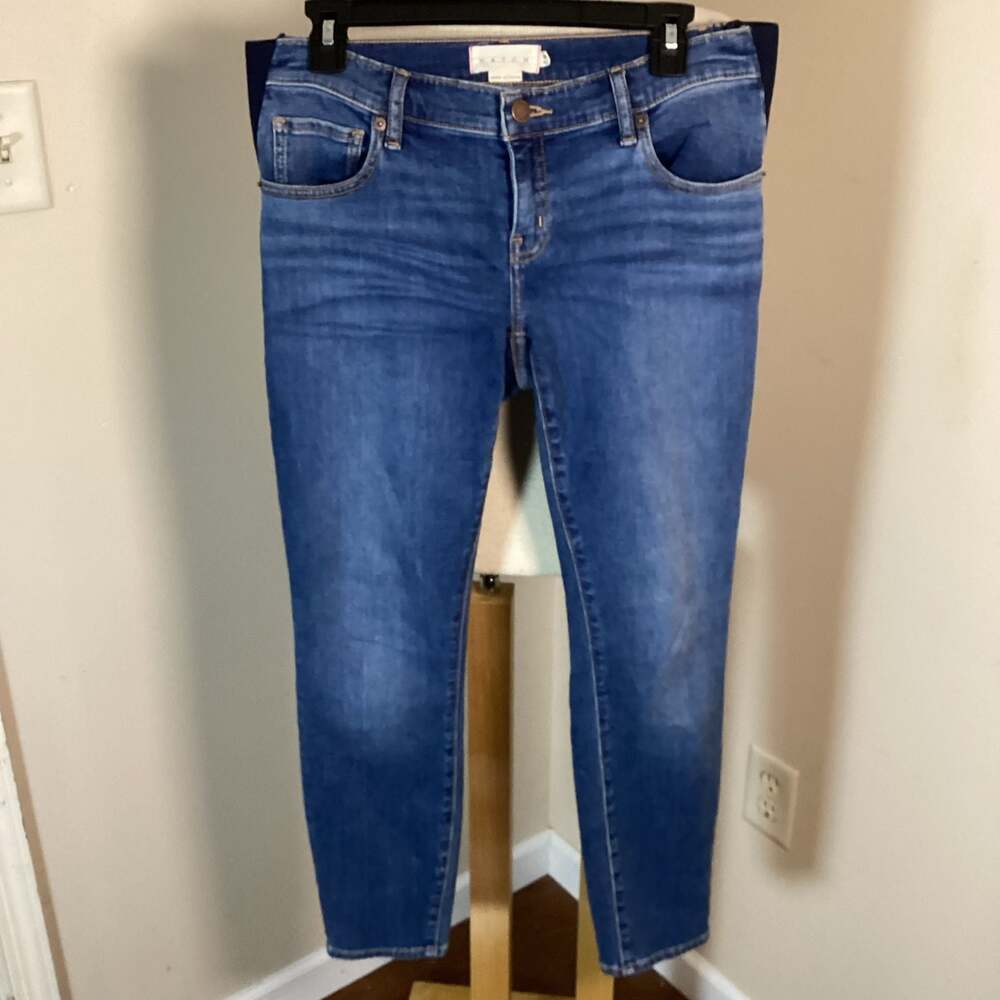 Hatch Maternity Size 28 Blue Denim Skinny Jeans